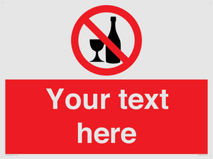 Custom prohibition no alcohol